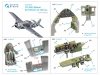 Quinta Studio QD72220 FM-2 Wildcat 3D-Printed & coloured Interior on decal paper (Arma Hobby) 1/72